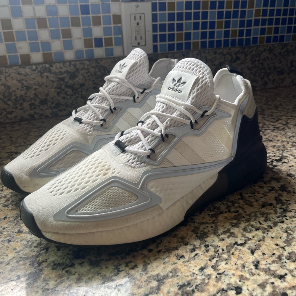 Adidas ZX 2K Boost Shoes Mens Size 13 Comfort Casual FZ945 Sneakers - Picture 2 of 6